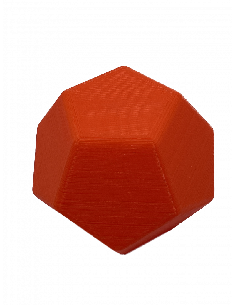 LNL 3D SOLUTION PLA+ FILAMENT 1.75MM 1KG (2.2LBS)  ( Orange )