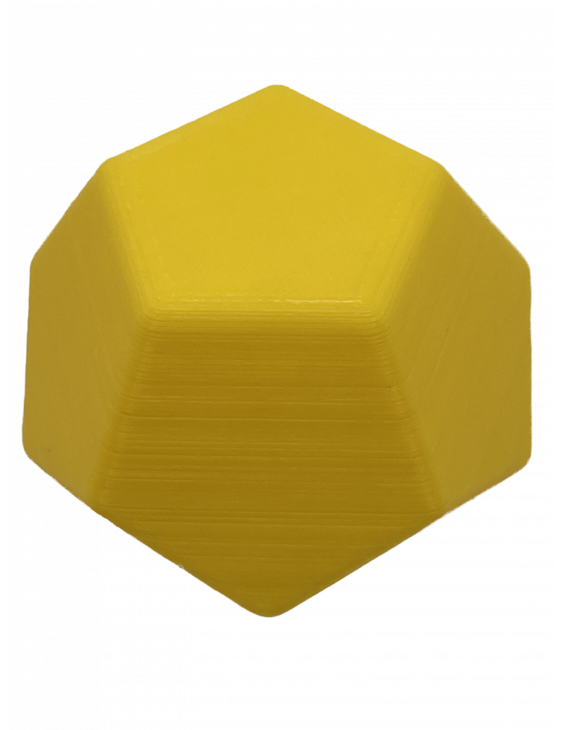 LNL 3D SOLUTION PLA+ FILAMENT 1.75MM 1KG (2.2LBS)  ( Yellow )
