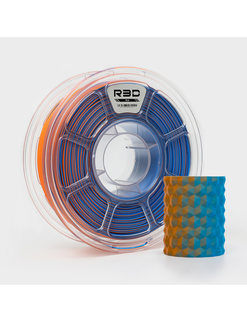 PLA Matte Dual-Color Blue-Orange