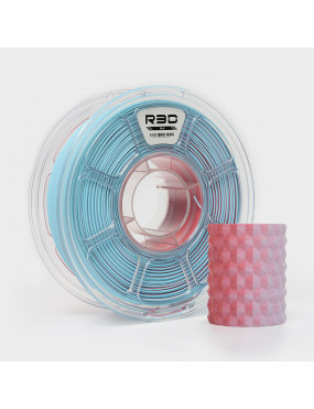 PLA Matte Dual-Color Blue-Red