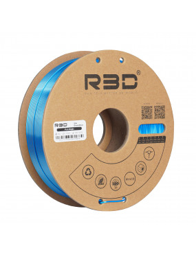 PLA Silk Dual-Color Black-Blue