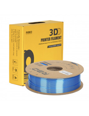 PLA Silk Dual-Color Black-Blue
