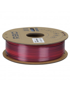 PLA Silk Dual-Color Black-Red