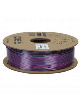 PLA Silk Dual-Color Black-Rose Red