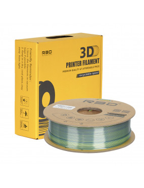 PLA Silk Dual-Color Black-Yellow