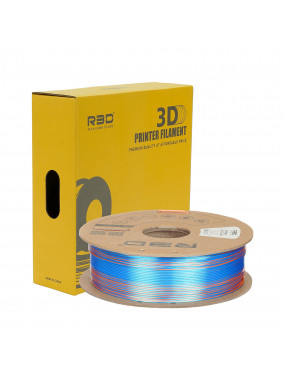 PLA Silk Dual-Color Blue-Orange