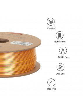 PLA Silk Dual-Color Gold-Copper