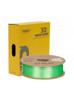PLA Silk Dual-Color Green-Orange