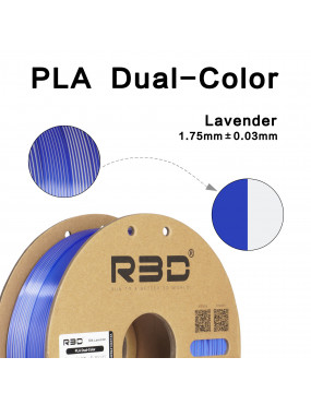 PLA Silk Dual-Color Lavender