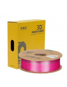PLA Silk Dual-Color Rose Red-Green