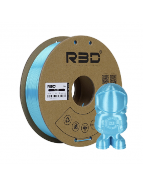 PLA Silk Filament (Solid Blue)