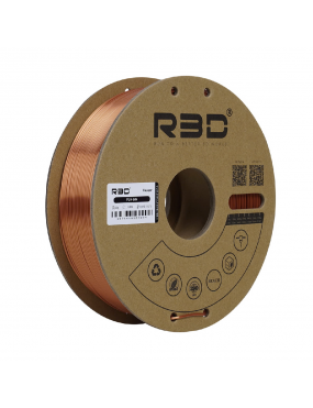 PLA Silk Filament (Solid Copper)