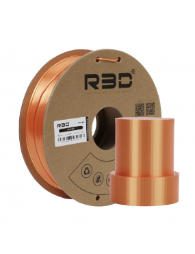 PLA Silk Filament (Solid Orange)