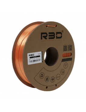 PLA Silk Filament (Solid Orange)
