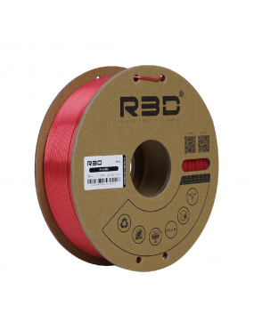PLA Silk Filament (Solid Red)