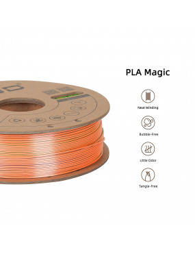 PLA Silk Tri-Color Blue-Green-Orange