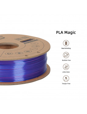 PLA Silk Tri-Color Blue-Purple-Black