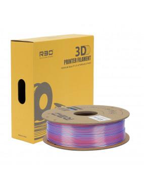 PLA Silk Tri-Color Blue-Yellow-Fuchsia