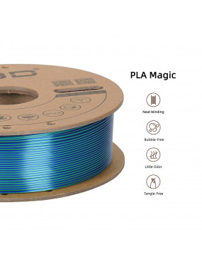 PLA Silk Tri-Color Red-Green-Blue