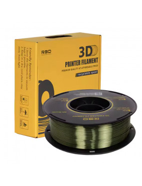 PLA Silk Filament (Solid Bronze)