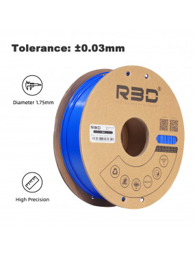 PLA Standard Filament (Fluorescent Blue)