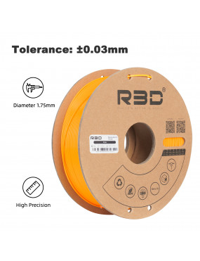PLA Standard Filament (Fluorescent Orange)