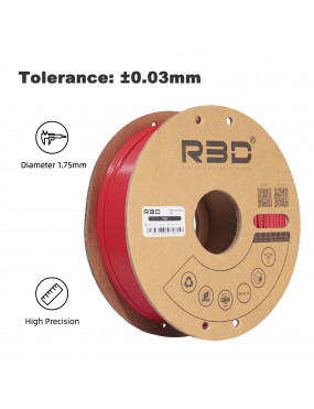 PLA Standard Filament (Fluorescent Red)