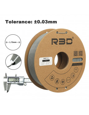 PLA Standard Filament (Solid Grey)