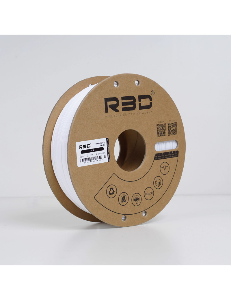 PLA Standard Filament (Transmitting White)