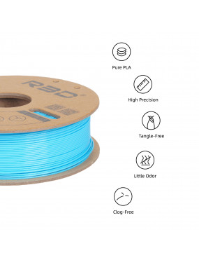 PLA Standard Filament (Solid Light Blue)