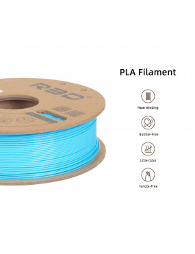 PLA Standard Filament (Solid Light Blue)