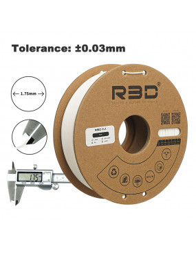 PLA Standard Filament (Solid White)
