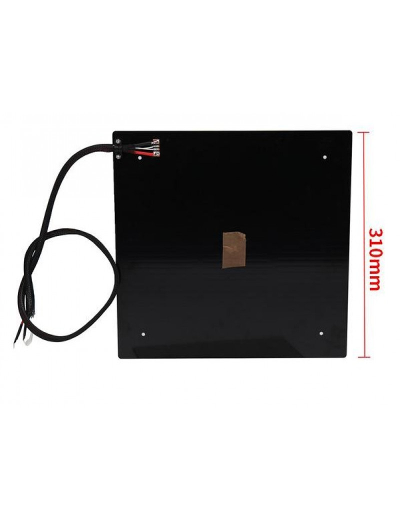 IDEX 3D Printer Aluminum Sheet Heatbed 24V MAX Temperature 110℃