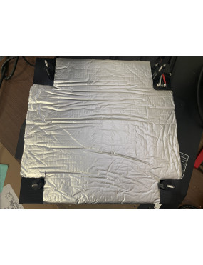 LNL pre-cut 3D Printer Heated Bed Insulation Lightweight Foam Foil for TL-D3