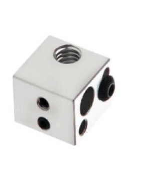 Makerbot heat block (Silver)