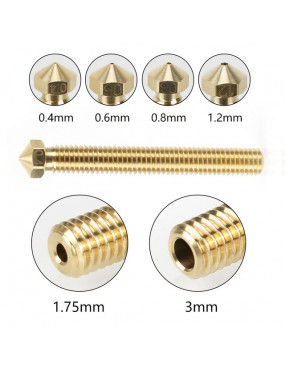 Super volcano nozzle Brass 0.8mm