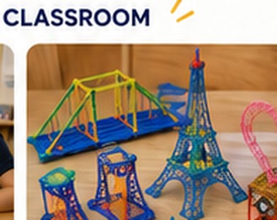 3D pen classroom project 4