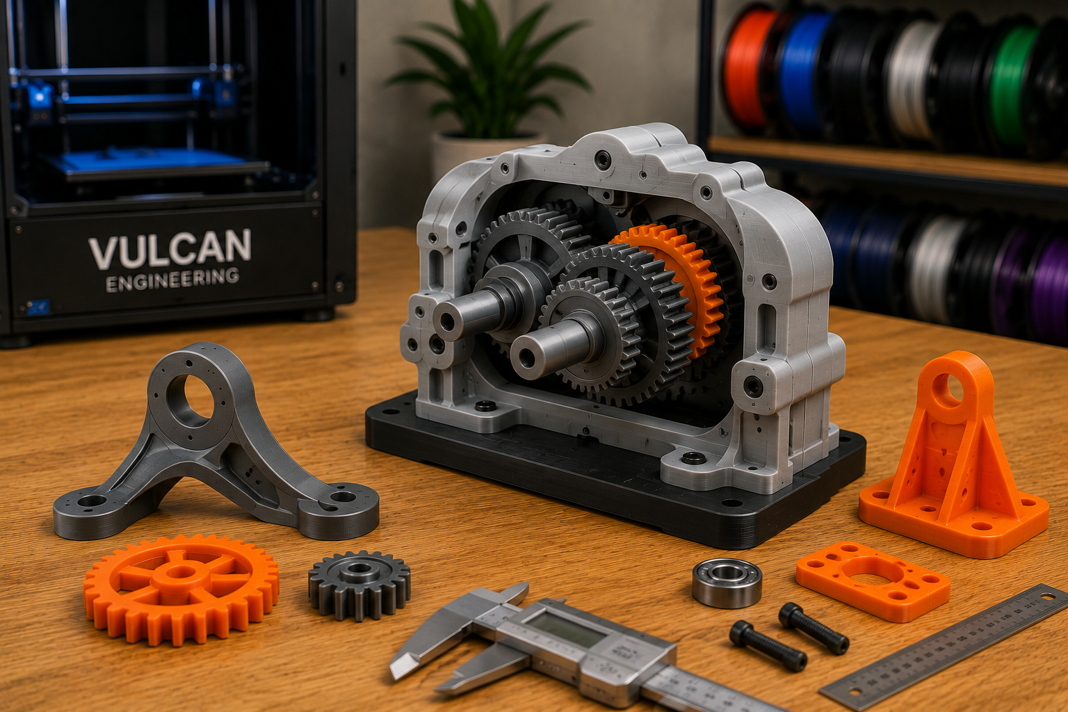 Student holding a finished 3D printed project