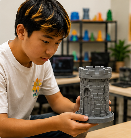Student understanding 3D printing