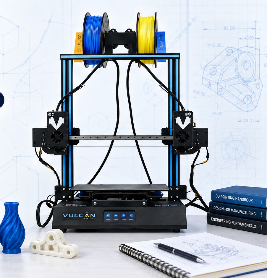 LNL 3D Vulcan 3D printer