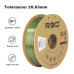 PLA Silk Dual-Color Bronze-Orange