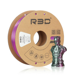 PLA Silk Dual-Color Bronze-Purple PLA Silk Dual-Color Bronze-Purple