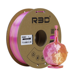 PLA Silk Dual-Color Purple-Gold PLA Silk Dual-Color Purple-Gold