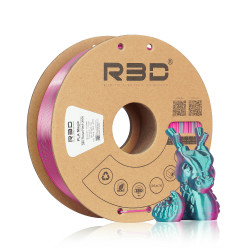 PLA Silk Dual-Color Rose Red-Jade PLA Silk Dual-Color Rose Red-Jade