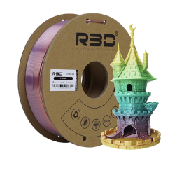 PLA Silk Filament (Rainbow One) PLA Silk Filament (Rainbow One)