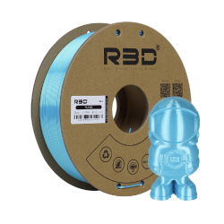 PLA Silk Filament (Solid Blue) PLA Silk Filament (Solid Blue)