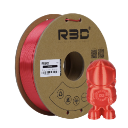 PLA Silk Filament (Solid Red) PLA Silk Filament (Solid Red)