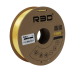 PLA Silk Filament (Solid Yellow)