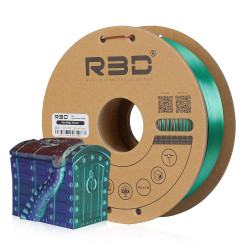 PLA Silk Tri-Color Green-Purple-Copper PLA Silk Tri-Color Green-Purple-Copper