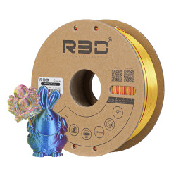 PLA Silk Tri-Color Red-Yellow-Blue PLA Silk Tri-Color Red-Yellow-Blue